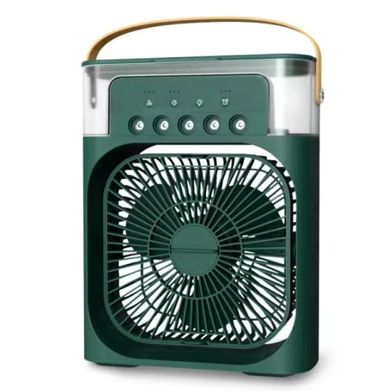 New Five-Hole Spray Fan USB Desktop Humidifier Portable Practical Cooling Fan Hydrocooling Summer Indispensable Chiller Office