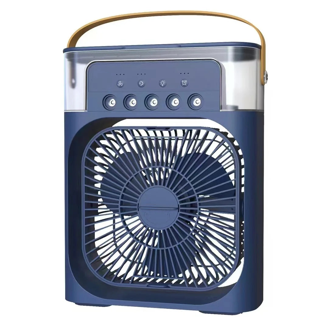 New Five-Hole Spray Fan USB Desktop Humidifier Portable Practical Cooling Fan Hydrocooling Summer Indispensable Chiller Office