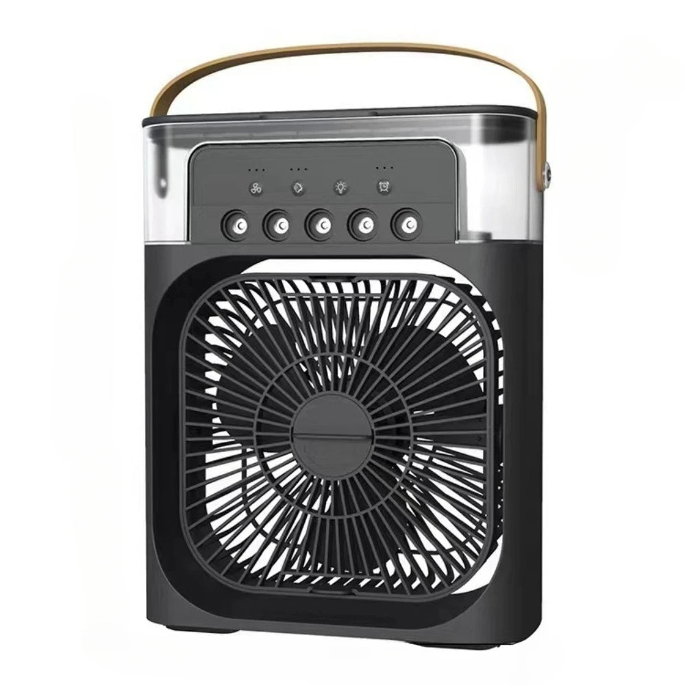 New Five-Hole Spray Fan USB Desktop Humidifier Portable Practical Cooling Fan Hydrocooling Summer Indispensable Chiller Office